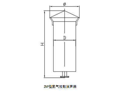 ZNP型氮氣放(fàng)散消聲器(qì)